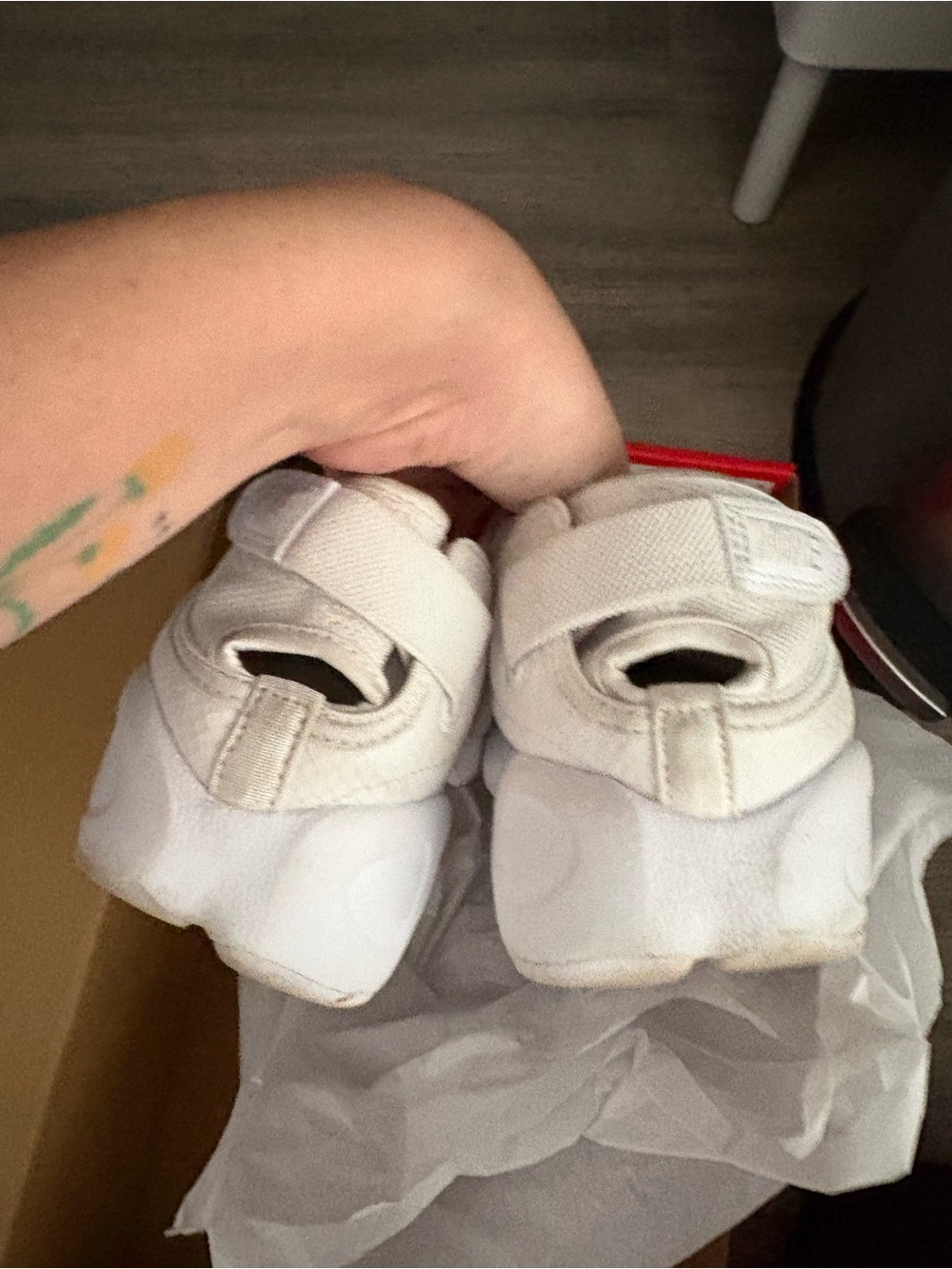 Nike Air Rift white sneaker - Picture 2 of 4